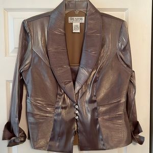 Dressy top size 14 Smoke free home and worn maybe 2 times.